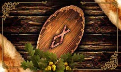 rune one runic divination Odyn oracle rune of the day Othal reversed merkstave rune one runic divination Odyn oracle rune of the day Otal reversed merkstave
