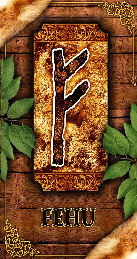 rune Fehu reading meaning