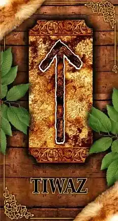 rune Tiwaz divination meaning rune Tiwaz reading meaning