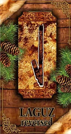 Laguz rune reversed reading meaning