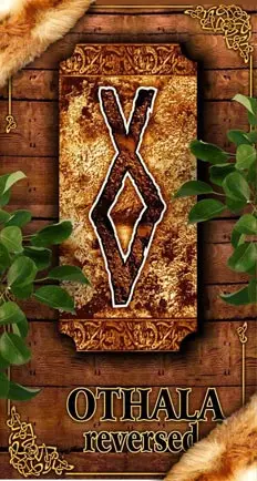 Othala rune reversed reading meaning