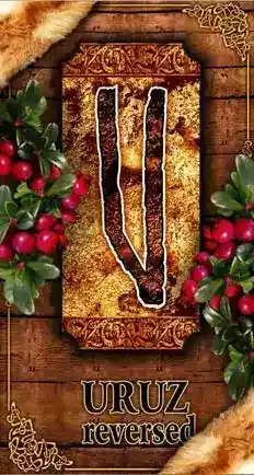 Uruz rune reversed reading meaning