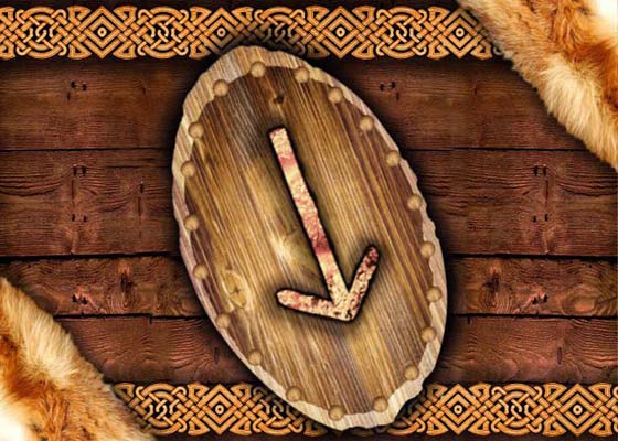 Rune Tiwaz (or Teiwaz) reversed. Rune Tiwaz reversed Meaning Rune Tiwaz reversed. Rune Tiwaz reversed Meaning